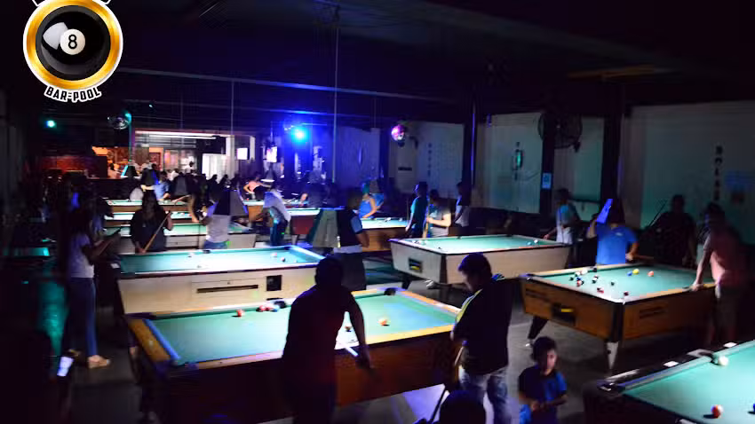 BAR Y POOL BOLA 8