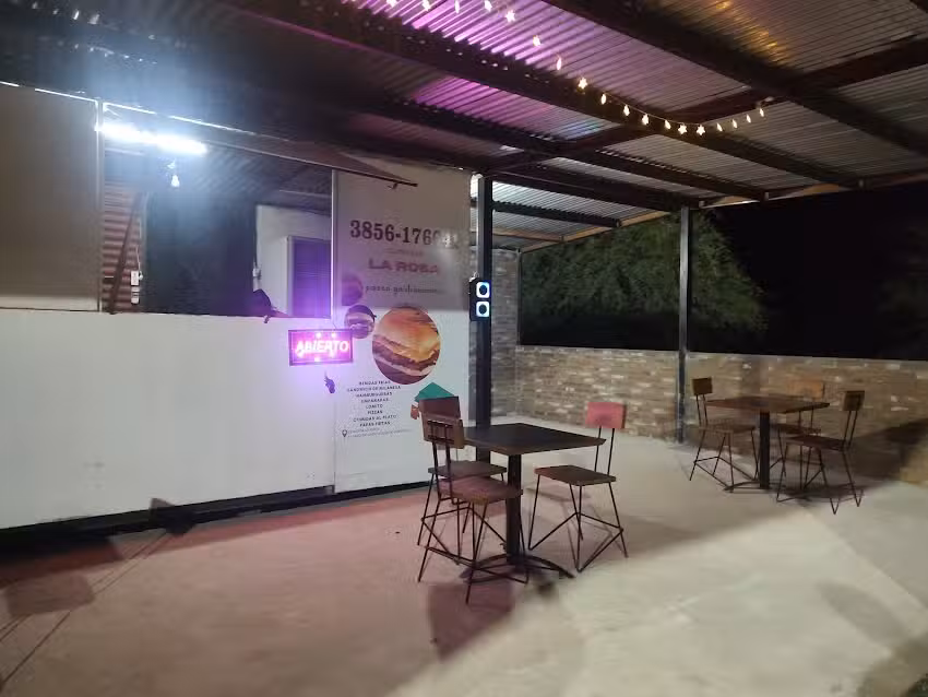 Carro bar La Rosa Casa de comidas