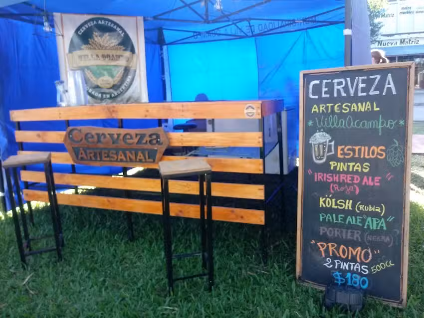Cerveza artesanal Villa Ocampo