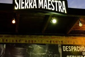 Despacho Sierra Maestra. Cerveza Rebelde