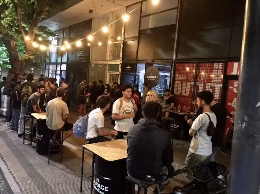 El garage de la birra