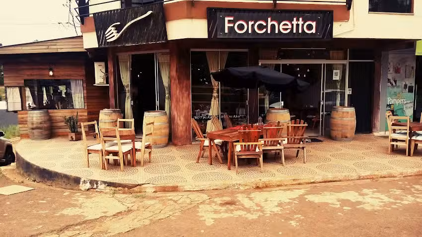 forchetta restaurant ahora en Brasil barrac&atilde;o!! Na parte de cima do supermercado Belmonte !!!!!!!!!!!