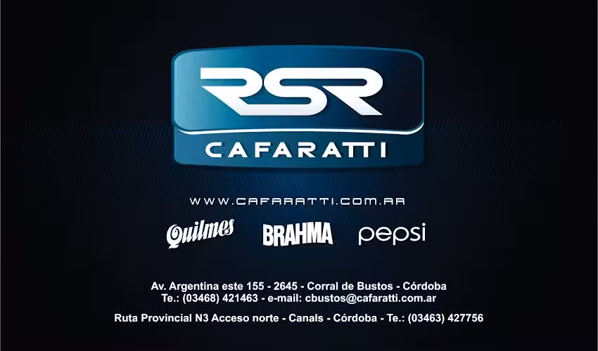 RSR CAFARATTI SRL (Sucursal Canals)